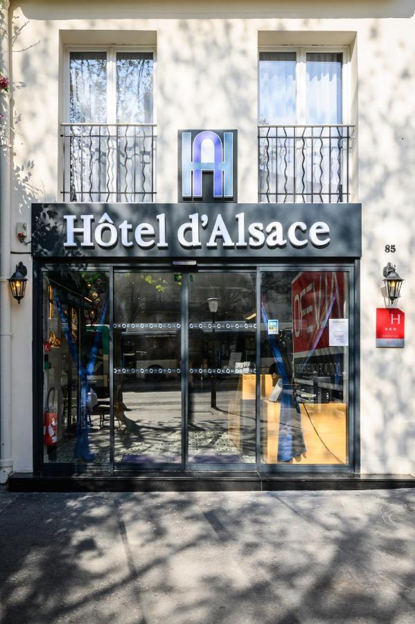 Hôtel D'Alsace Paris Exterior foto